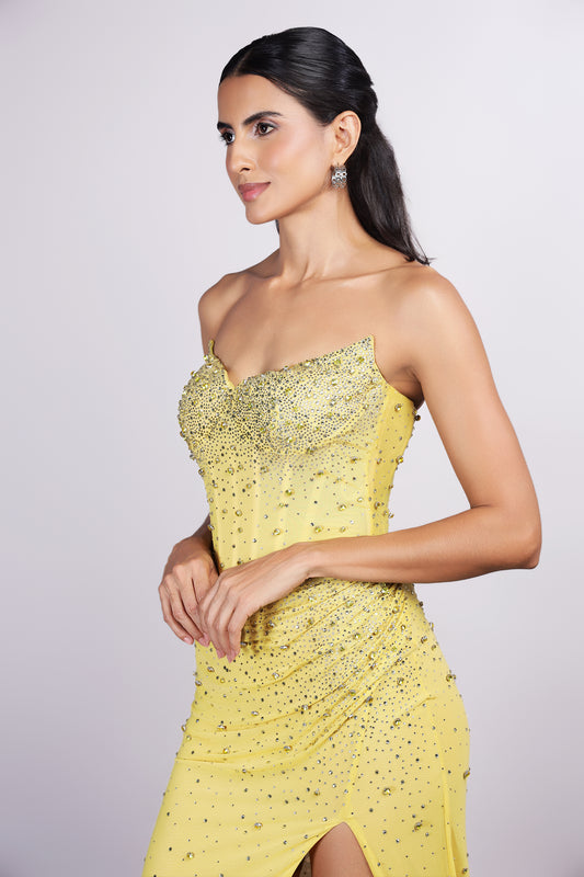 Belameur Couture - Split a Side Style 1111