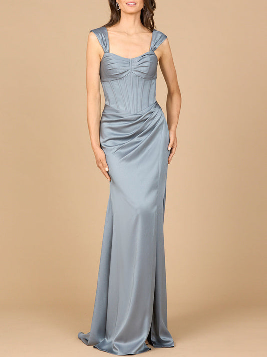 Sleeveless Corset Gown