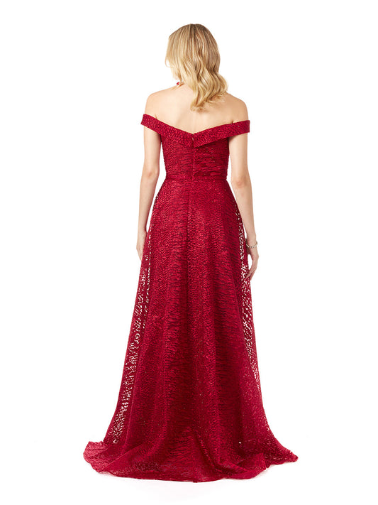 Off-the-Shoulder Ballgown