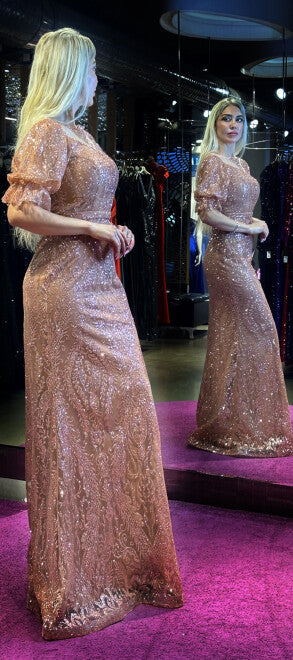 Belameur Gift Dress style 7278 – supplier back or detail view